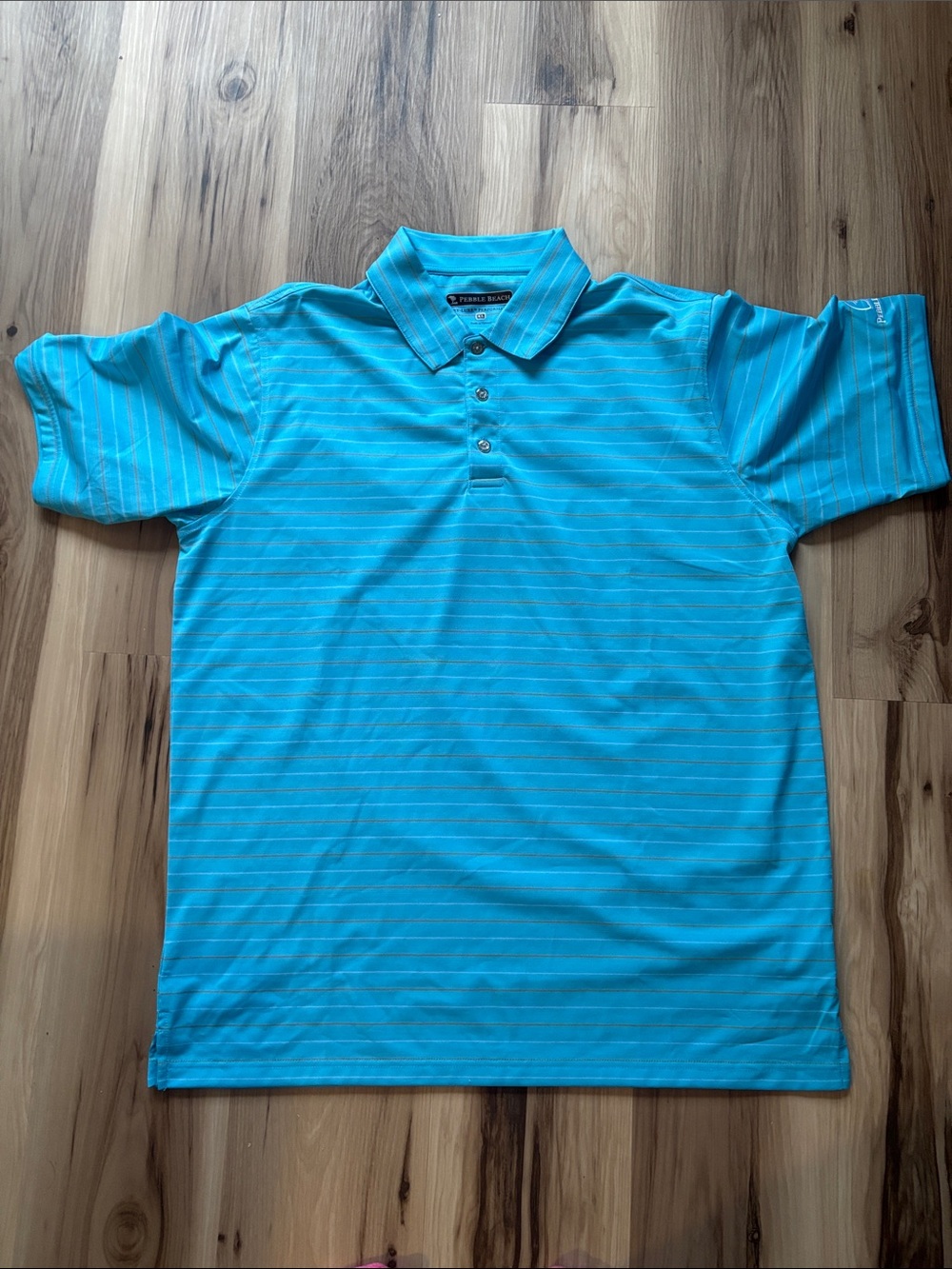Pebble Beach dry-luxe performance shortsleeves polo shirt